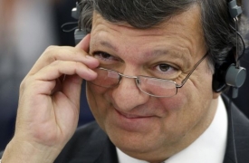 José Barroso při včerejší parlamentní debatě.